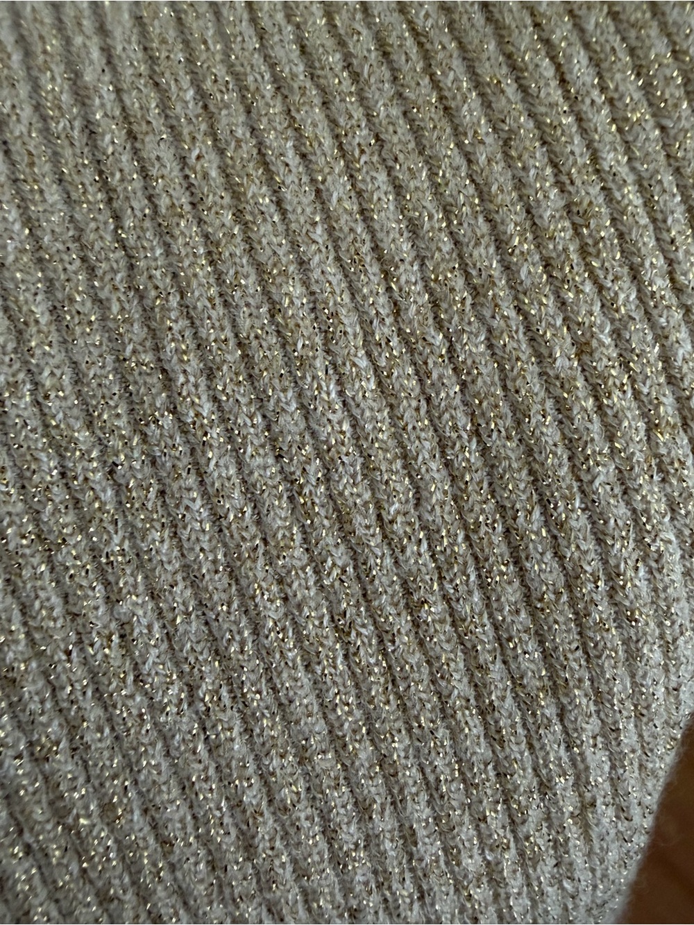 Anemone Ribbed Racerback Tank Top - Beige - Picture 3 of 4